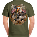 2025 Bike Week Daytona Beach Free to Ride T-Shirt
