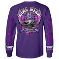 Ladies 2025 Bike Week Daytona Beach Pink Eagle Long Sleeve