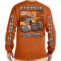 Long Sleeve 2025 Sturgis Motorcycle Rally 85th Scene Limited Edition