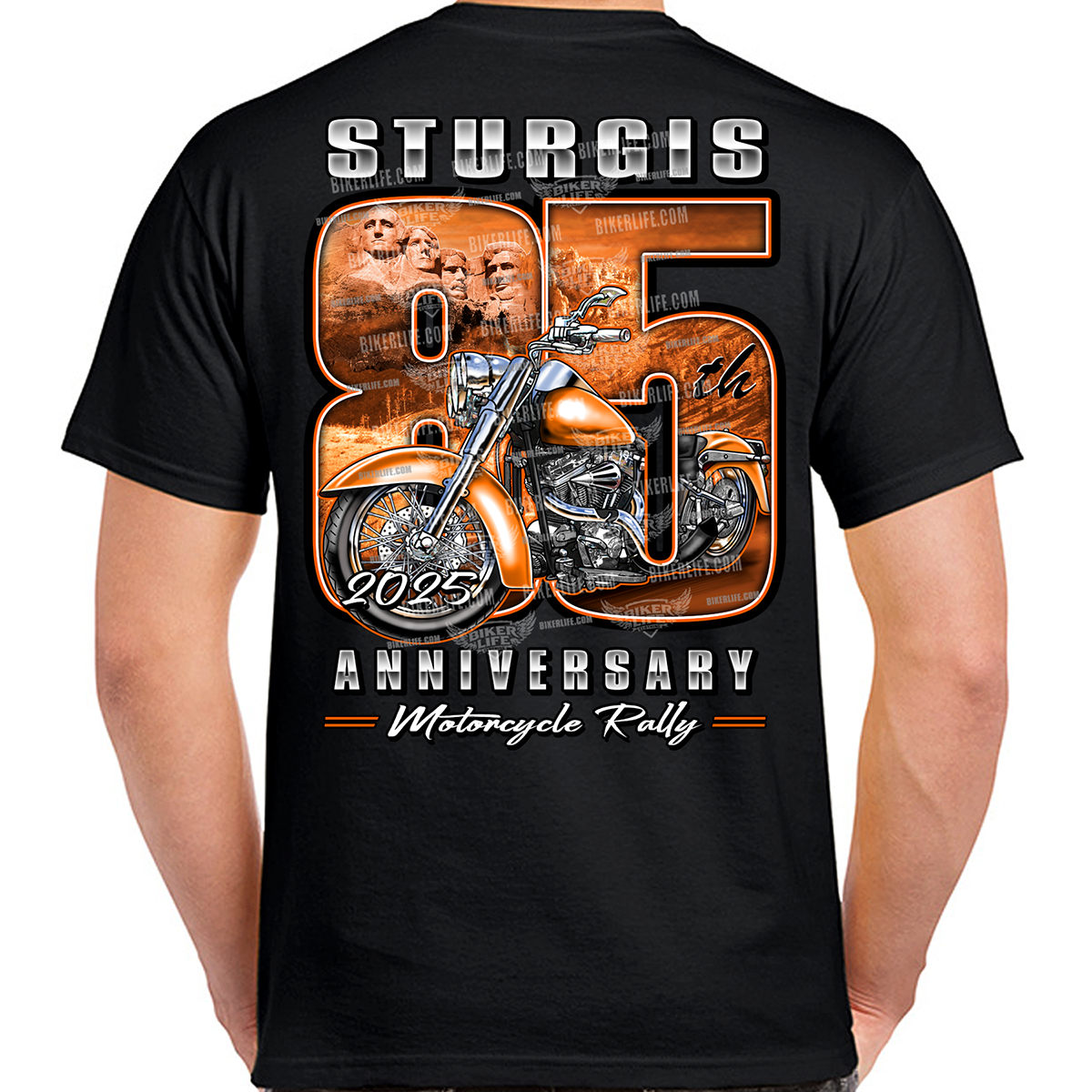 2025 Sturgis Motorcycle Rally 85th Scene Limited Edition TShirt