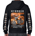 Zip-up Hoodie 2025 Sturgis Motorcycle Rally 85th Scene Limited