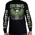 Long Sleeve 2025 Sturgis Motorcycle Rally Bullet Eagle