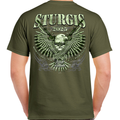 T-Shirt 2025 Sturgis Motorcycle Rally Bullet Eagle