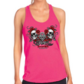 Racerback Tank Top Ladies 2025 Sturgis Motorcycle Rally Heart Locket