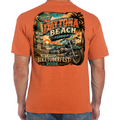 T-Shirt 2026 Biketoberfest Daytona Beach Vintage Postcard