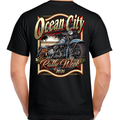 T-Shirt 2026 Ocean City Rally Week Blue Bike