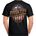 T-Shirt 2026 Ocean City Rally Week Oval Bike Flag