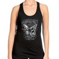 Racerback Tank Top 2026 Ocean City Motorcycle Week Skull Blossom
