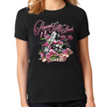 Ladies Missy Cut T-Shirt 2026 Panama City Beach Floral Bike