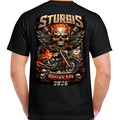T-Shirt 2026 Sturgis Motorcycle Rally Ride to the Grave - Limited Print