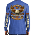 Long Sleeve 2026 Sturgis Motorcycle Rally Skull Banners