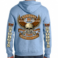 Zip-up Hoodie 2026 Sturgis Motorcycle Rally Skull Banners