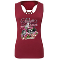 Embellished Racerback 2026 Sturgis Motorcycle Rally Floral Bike