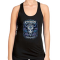 Racerback Tank Top Ladies 2026 Sturgis Motorcycle Rally Bison Sugar Skull