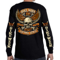Long Sleeve 2027 Bike Week Daytona Beach Skull Banners