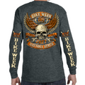 Long Sleeve 2027 Bike Week Daytona Beach Skull Banners