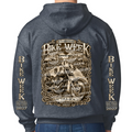 Zip-up Hoodie 2027 Bike Week Daytona Beach Main Street