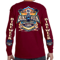 Long Sleeve 2027 Bike Week Daytona Beach Official Logo