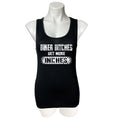 Ladies Get More Inches Shredded Lace Back Tank Top