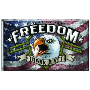 Thank A Vet Flag