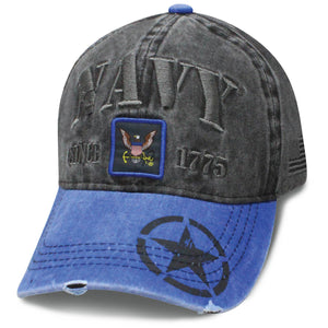 Retro Zero Dark: Navy Hat