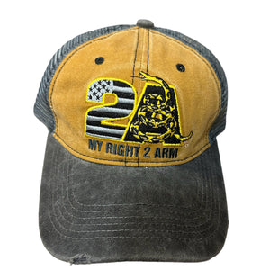 Right to Arm Hat