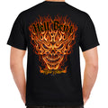 Hell Bent Flaming Skull T-Shirt