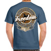 Therapy is Expensive Wind is Free Freedom Crest T-Shirt