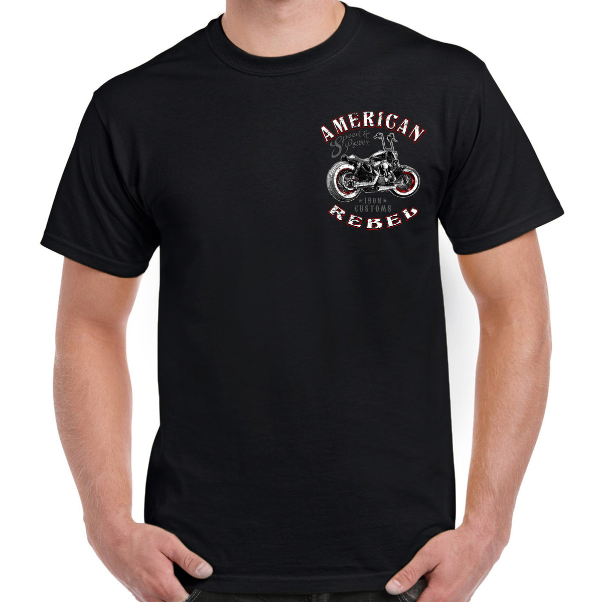 American Rebel T-Shirt – BIKER LIFE CLOTHING American Rebel T-Shirt – BIKER LIFE CLOTHING