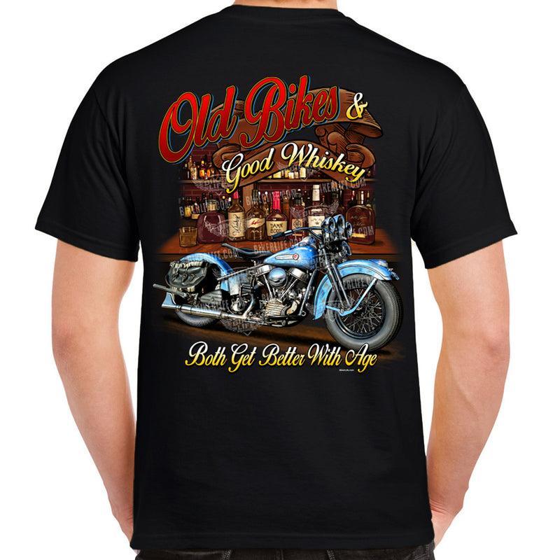 Vintage Bobber T-Shirt – Biker Life Clothing