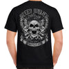 Speed Junkies Throttle It Out Skull T-Shirt