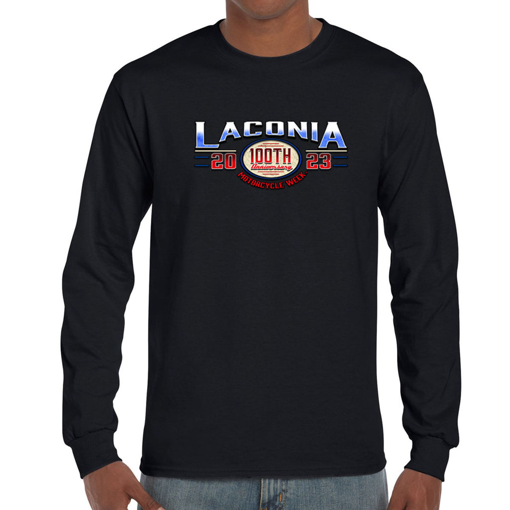 SPECIAL EDITION 2023 Laconia Motorcycle Week One Eyed Jack's Saloon Weirs Beach Bear Long Sleeve Shirt