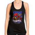 Racerback Tank Top Ladies SPECIAL EDITION 2025 Sturgis Motorcycle Rally One Eyed Jack's Saloon Big 85th
