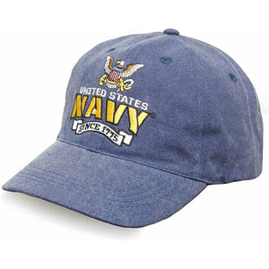 United States Navy Since 1775 Eagle Crest Baseball Hat