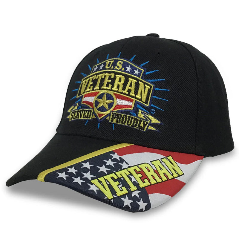 U.S. Veteran Served Proudly Hat