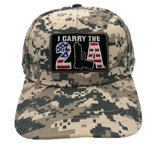 I Carry the 2A Camo Hat
