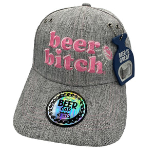 Beer Bitch Hat with Bottle Opener