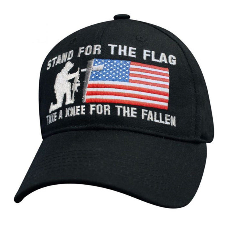 Stand for the Flag / Kneel for the Fallen Hat