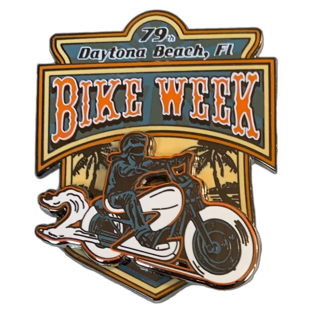 2020 Bike Week Daytona Beach Rider Pin