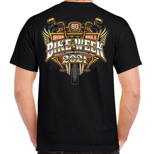 2021 Bike Week Daytona Beach Official Logo T-Shirt