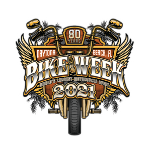 2021 Bike Week Daytona Beach Official Logo Sticker