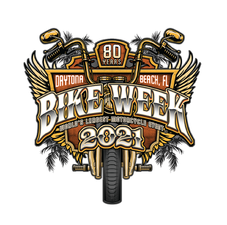 2021 Bike Week Daytona Beach Official Logo Sticker