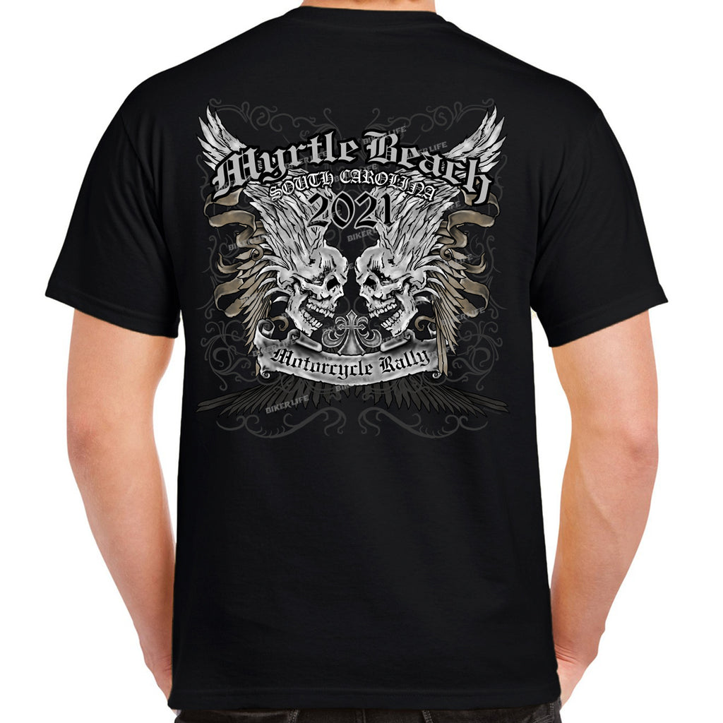 2021 Myrtle Beach Motorcycle Rally Afflicted T-Shirt