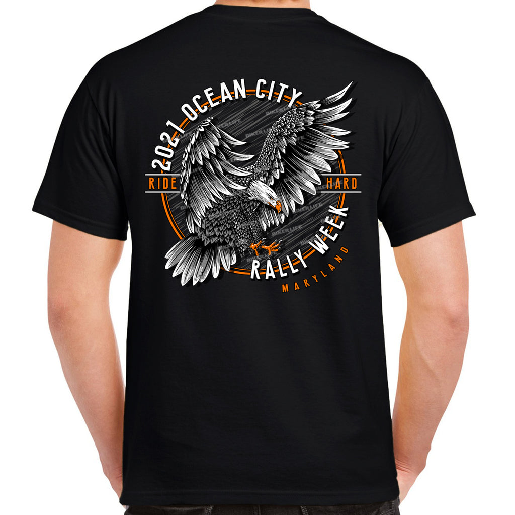 2021 Ocean City Rally Week Eagle Landing T-Shirt