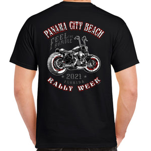 2021 Panama City Beach Rally Week American Rebel T-Shirt