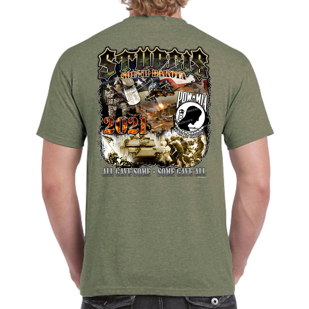 2021 Sturgis Motorcycle Rally POW MIA Remembrance T-Shirt
