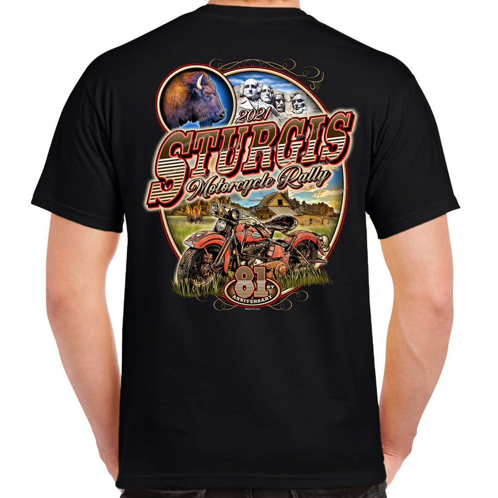 2021 Sturgis Motorcycle Rally Classic Vintage T-Shirt