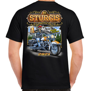 2021 Sturgis Motorcycle Rally Freedom & Beer T-Shirt