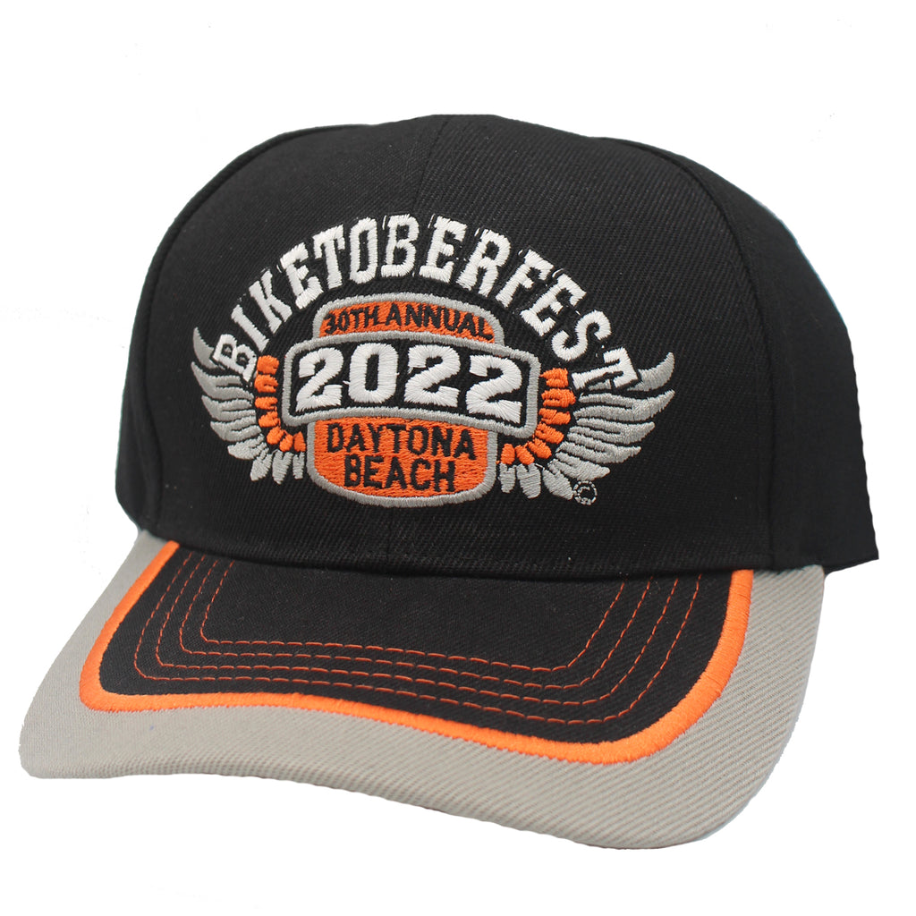 2022 Biketoberfest Daytona Beach Wing Crest Hat