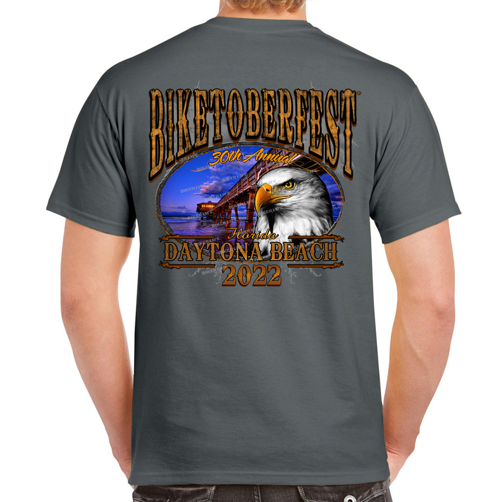 2022 Biketoberfest Daytona Beach Eagle Beach T-Shirt
